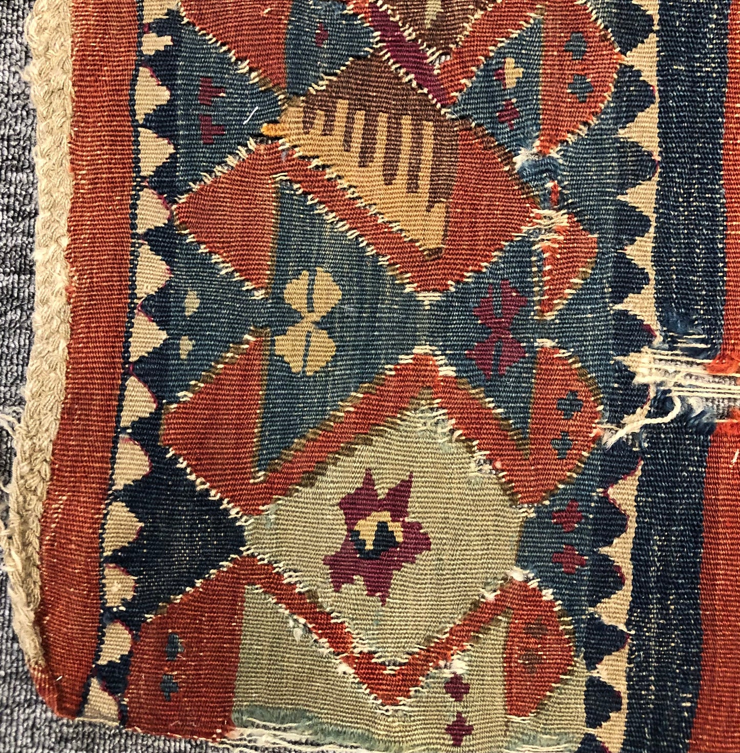 Antique Central Anatolia Cappodocia Konya Kilim
