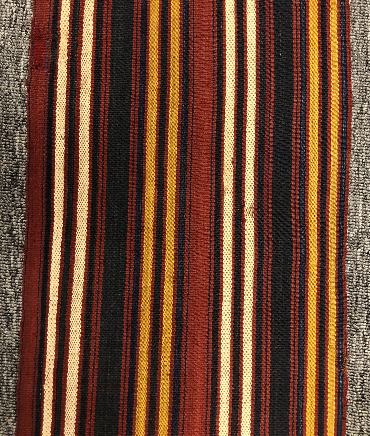 Antique Central Asia Uzbek Decorative Kilim
