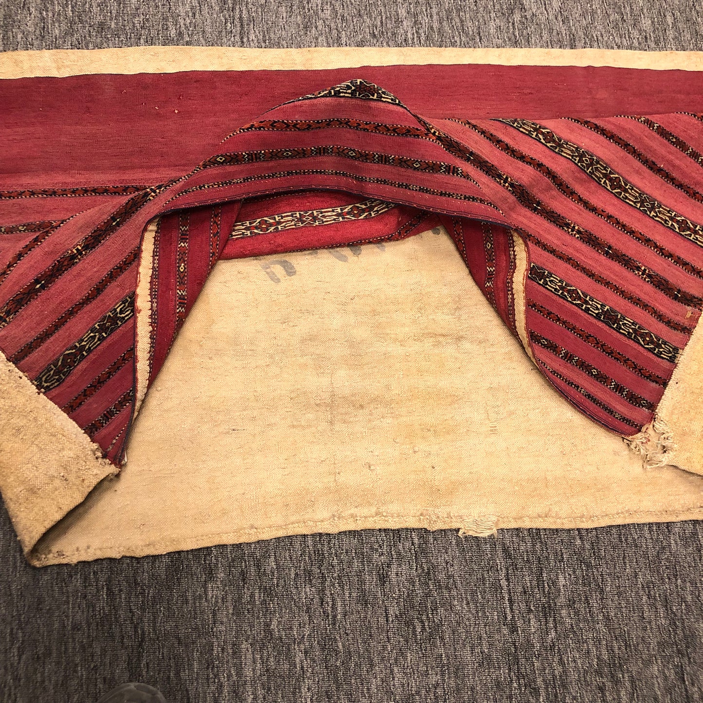 Antique Central Asia Ak Chuval