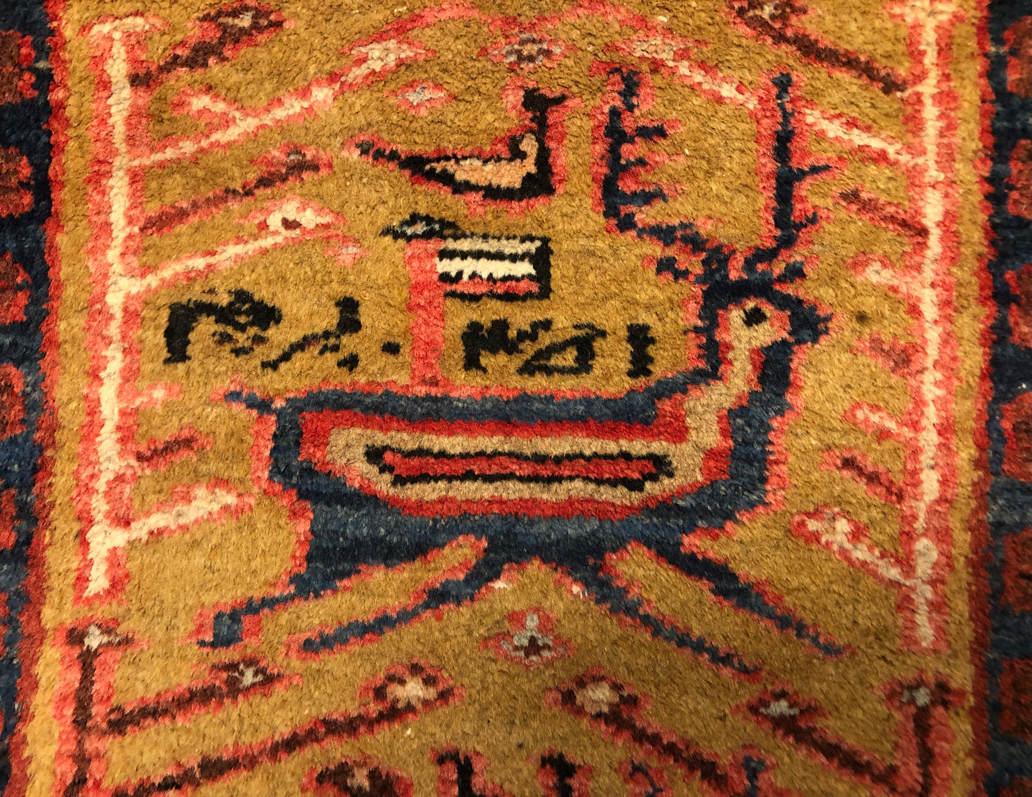 Antique Persian Qasqhai Rug