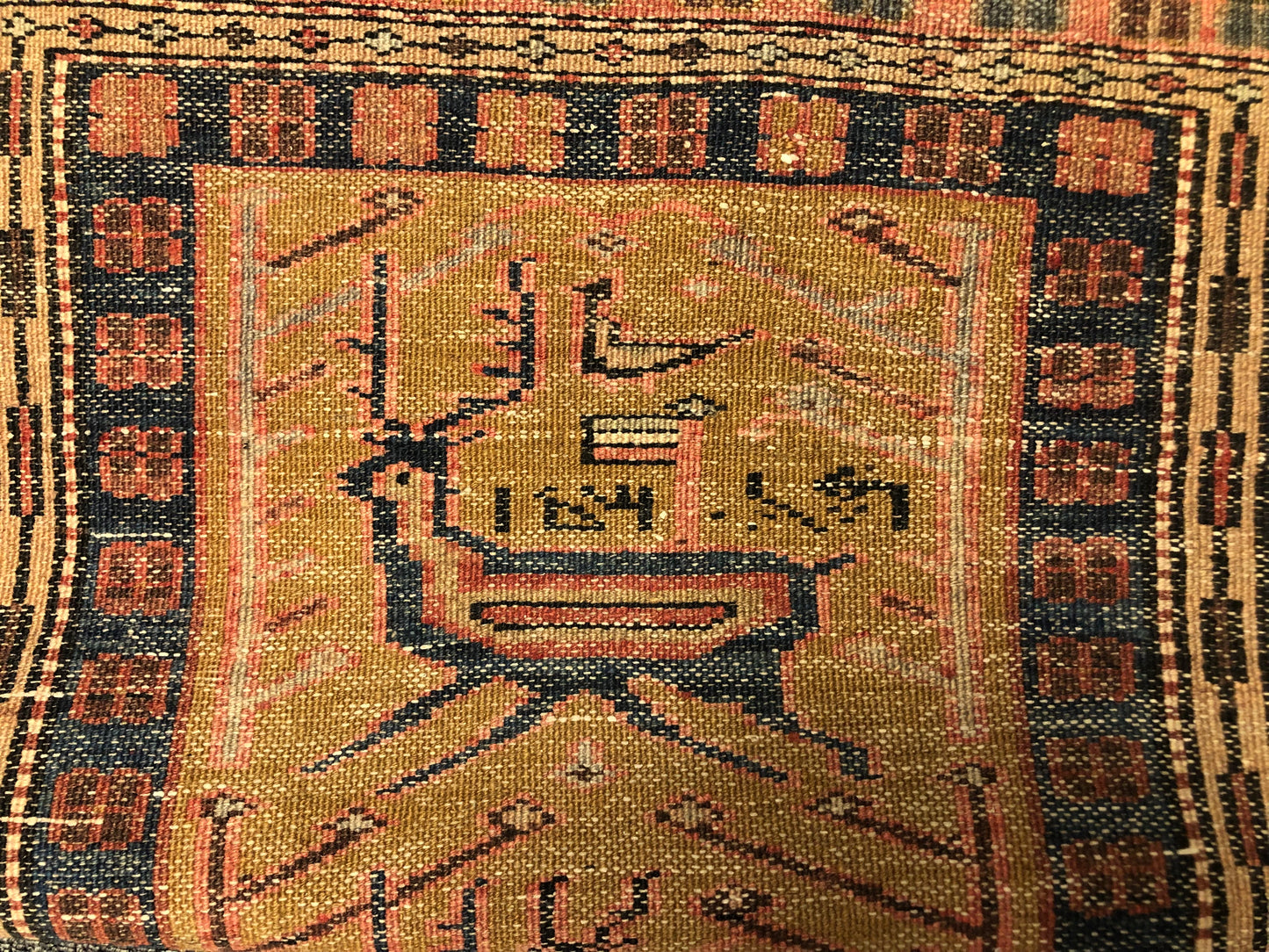Antique Persian Qasqhai Rug