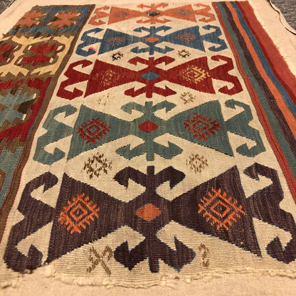 Antigue Anatolian Kilim Fragment