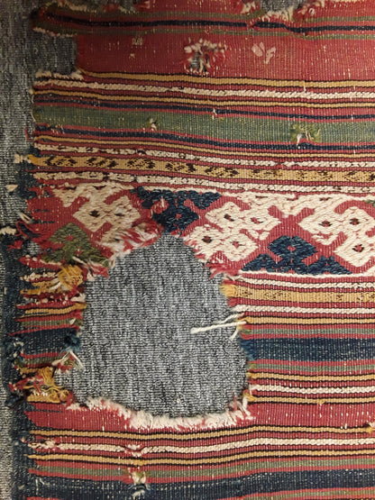 Antique Anatolian kilim Fragment