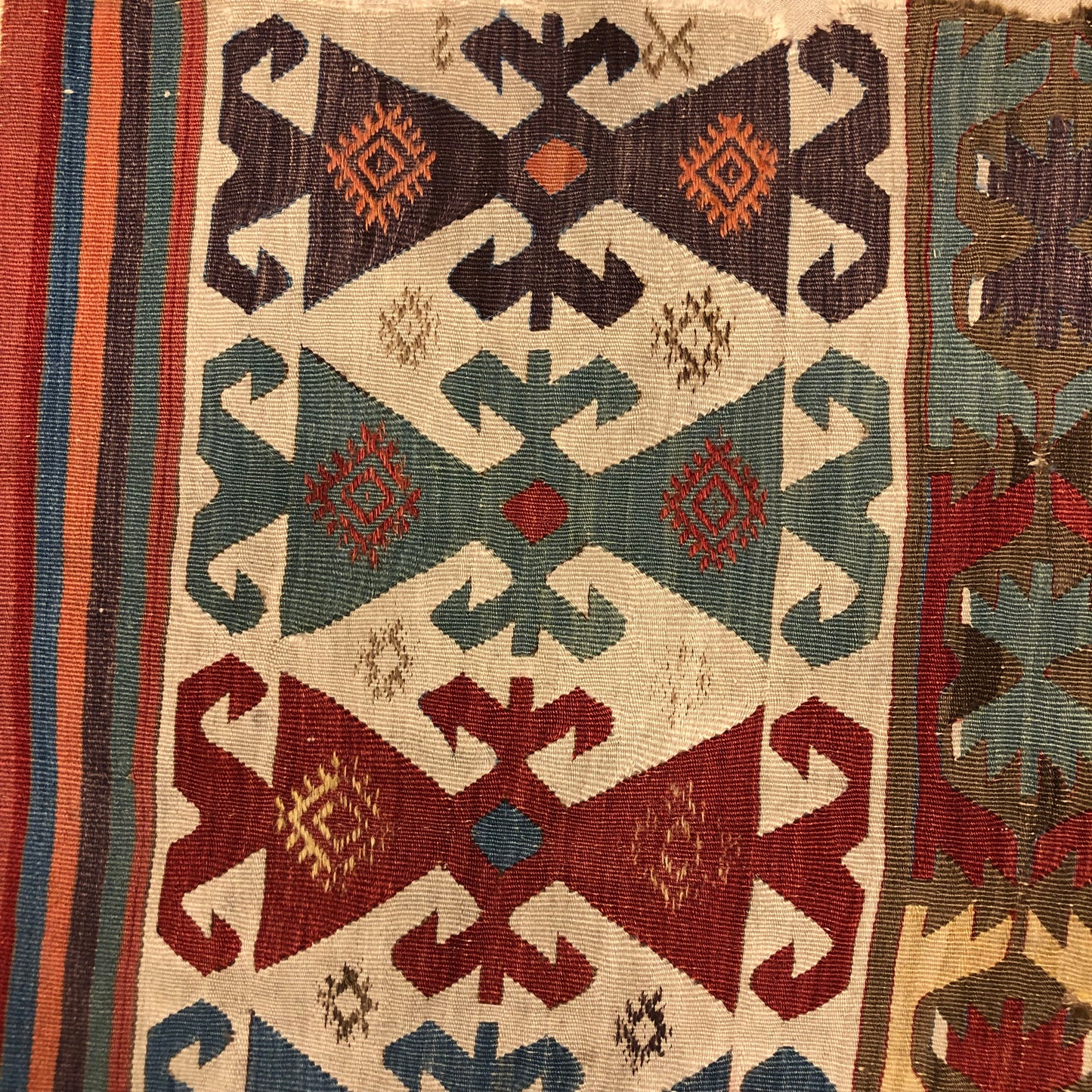 Antigue Anatolian Kilim Fragment