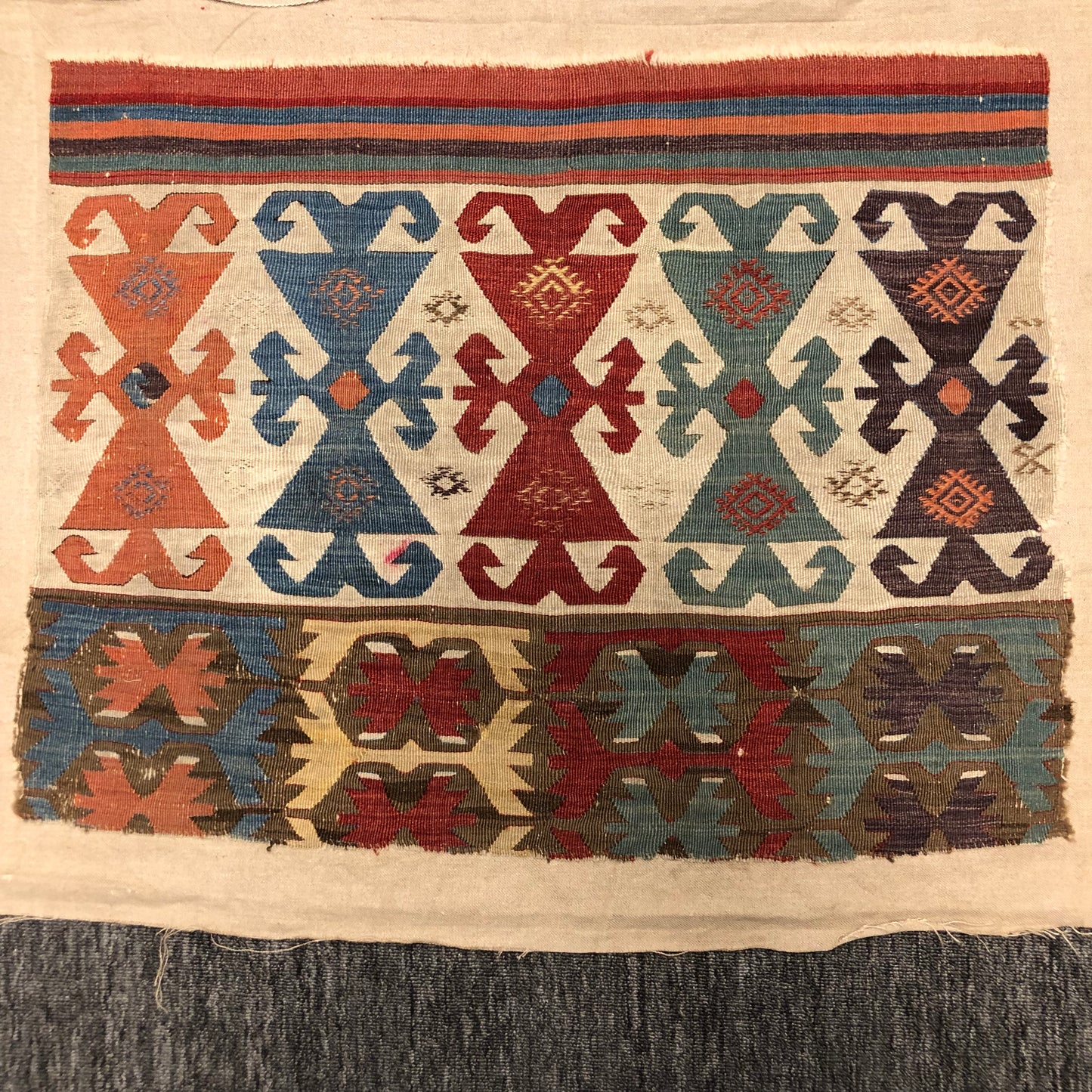 Antigue Anatolian Kilim Fragment