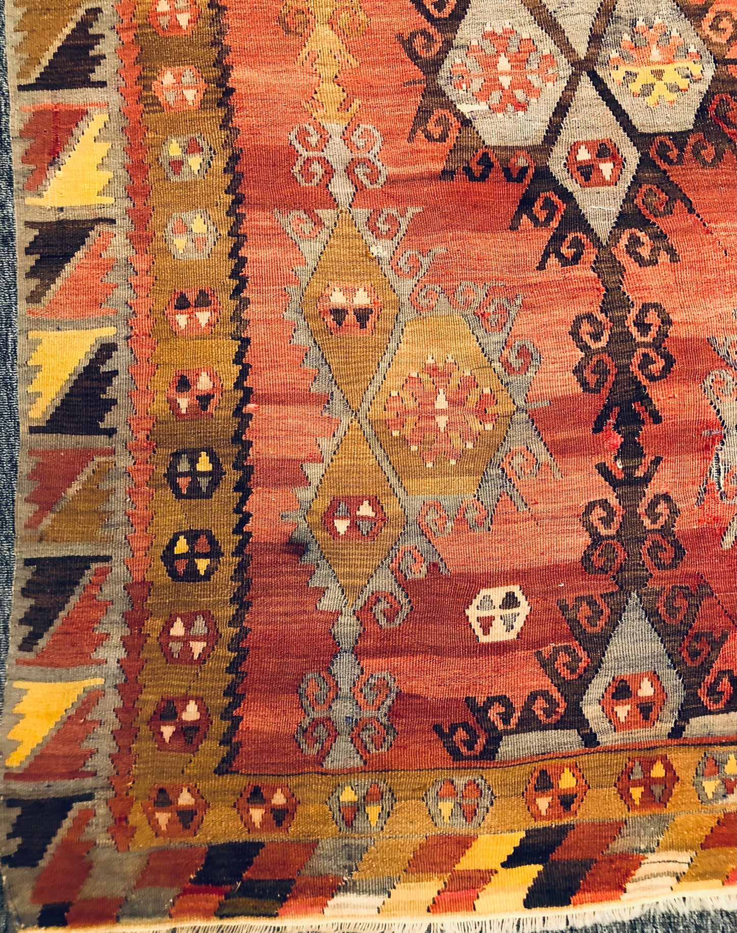 Antique Anatolian kilim