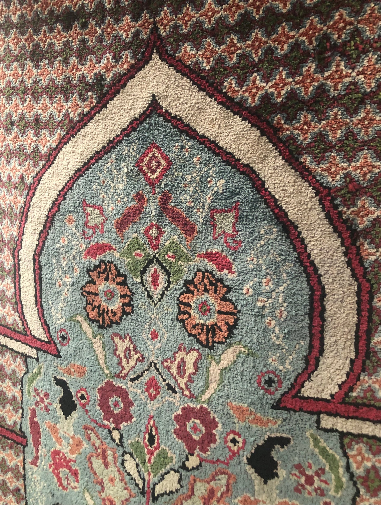 Silk carpet