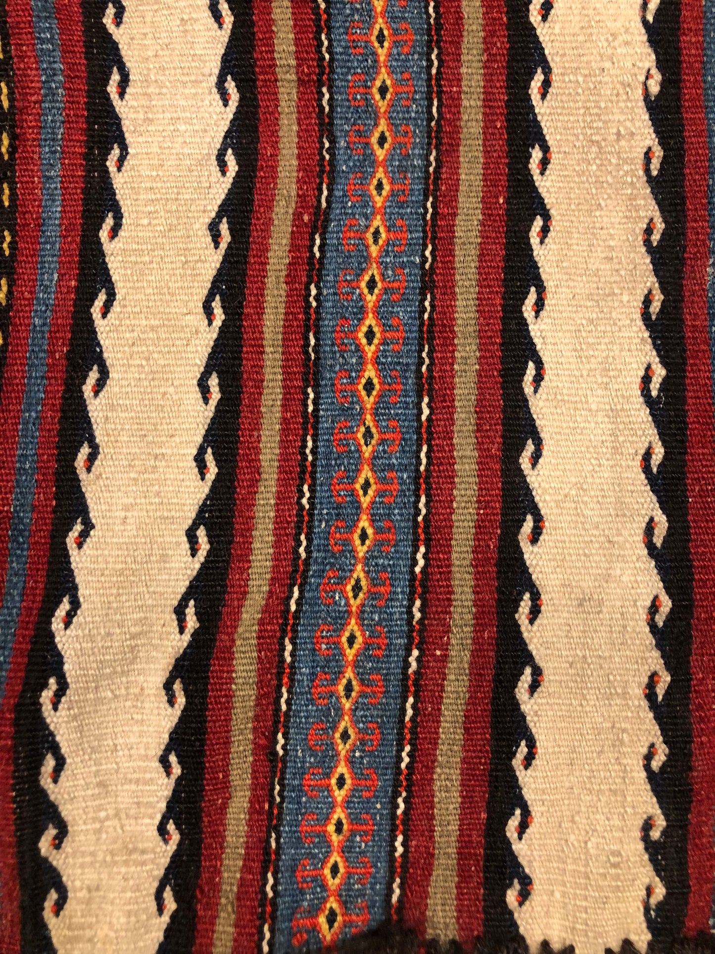 Tradditional Anatolian Kilim Heybe Gözü