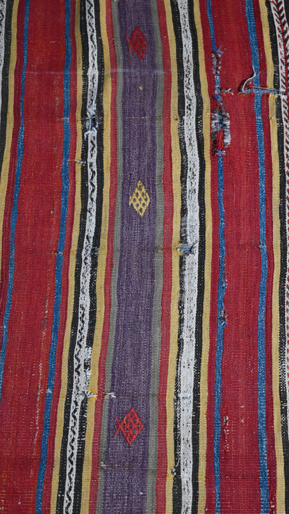 Anatolian Çubuklu Kilim 100-Year-Old